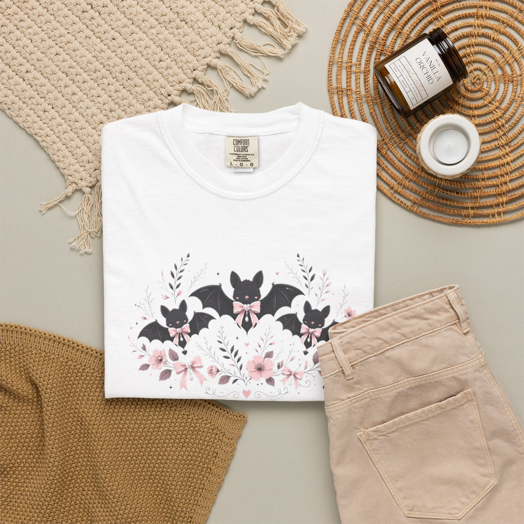 Coquette Bats Halloween Shirt