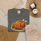 Team Turkey Thanksgiving Family Matching Comfort Colors Tee, Funny Thanksgiving Shirt