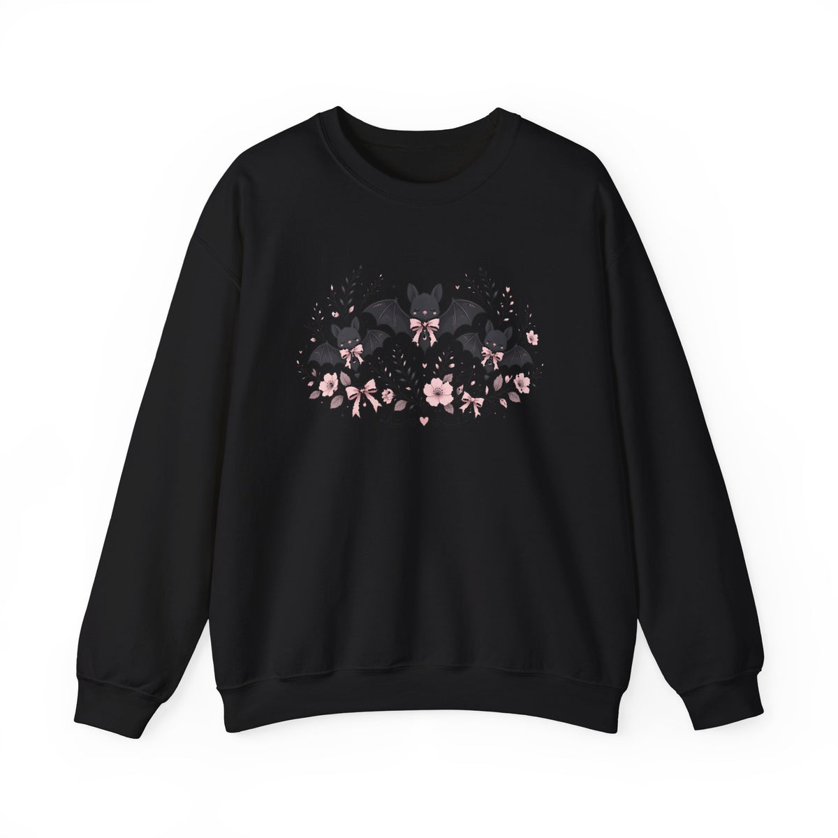 Coquette Bats Halloween Sweatshirt