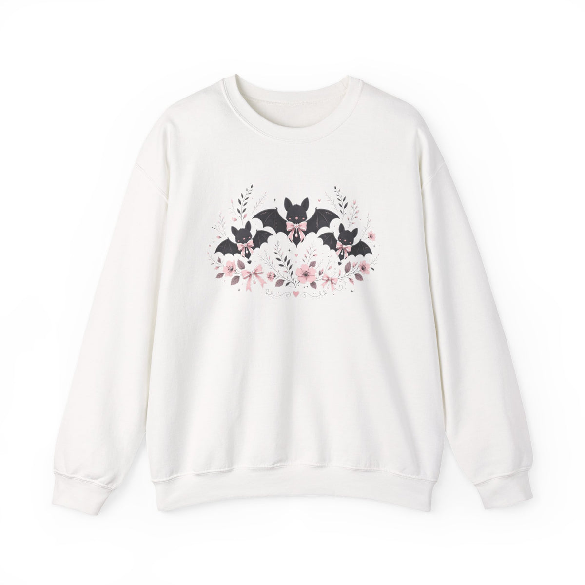 Coquette Bats Halloween Sweatshirt