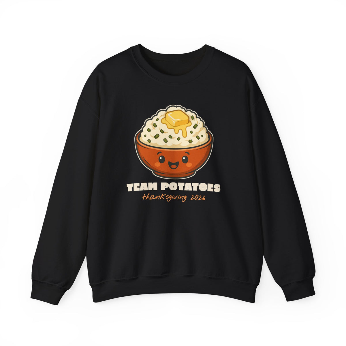Team Potatoes Thanksgiving Family Matching Sweatshirt, Funny Thanksgiving Shirt