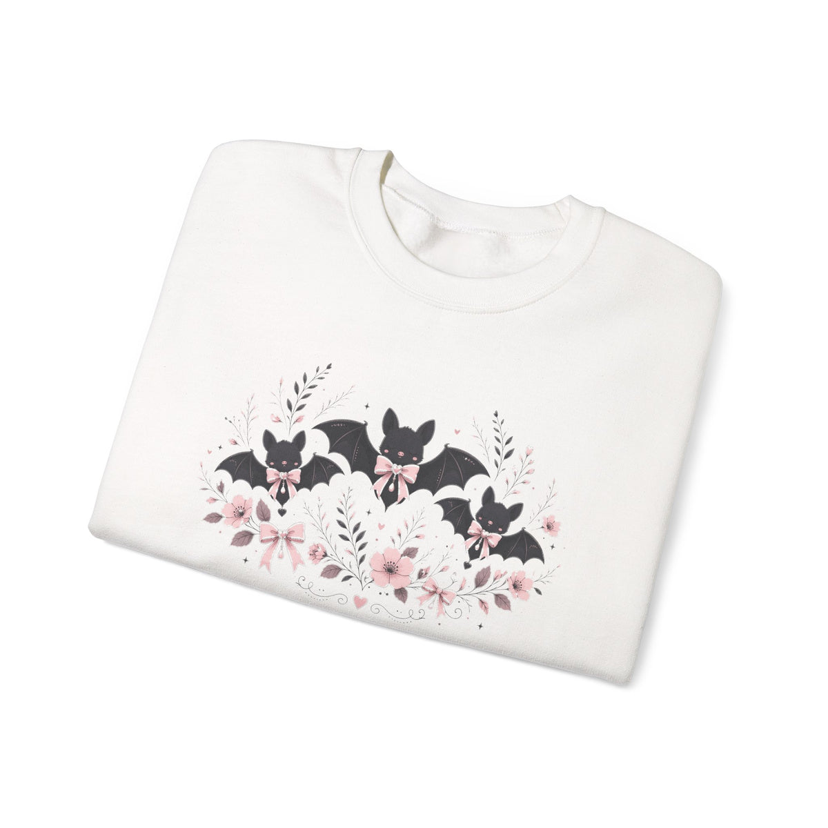 Coquette Bats Halloween Sweatshirt
