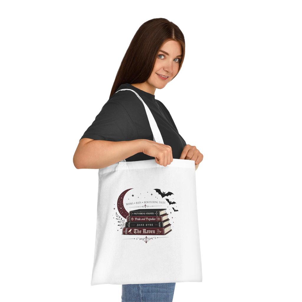 Bookish Spooky Halloween Tote