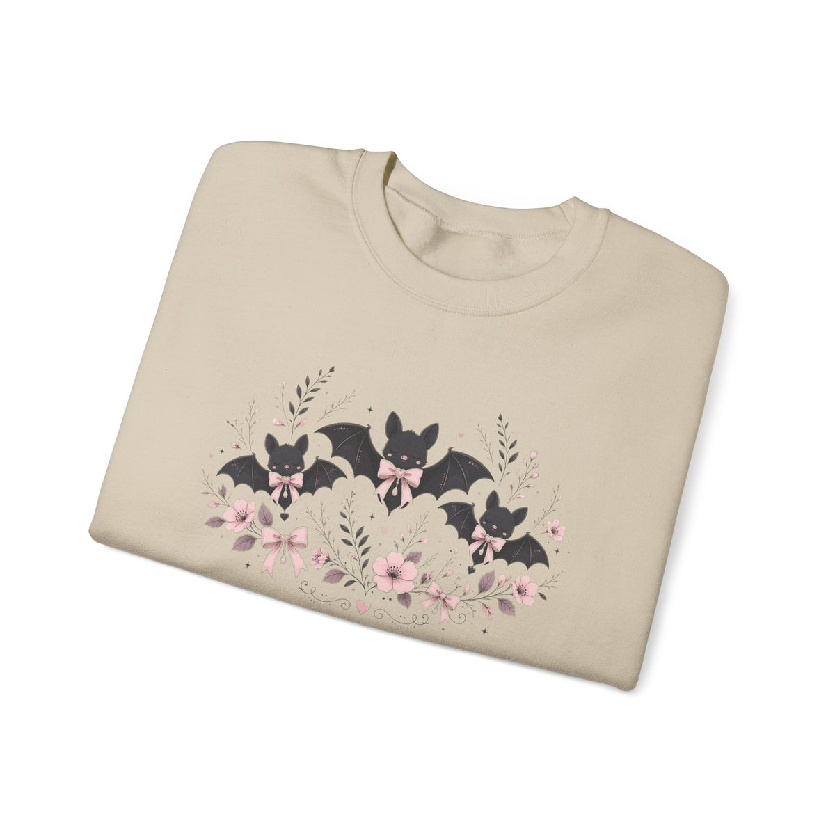 Coquette Bats Halloween Sweatshirt