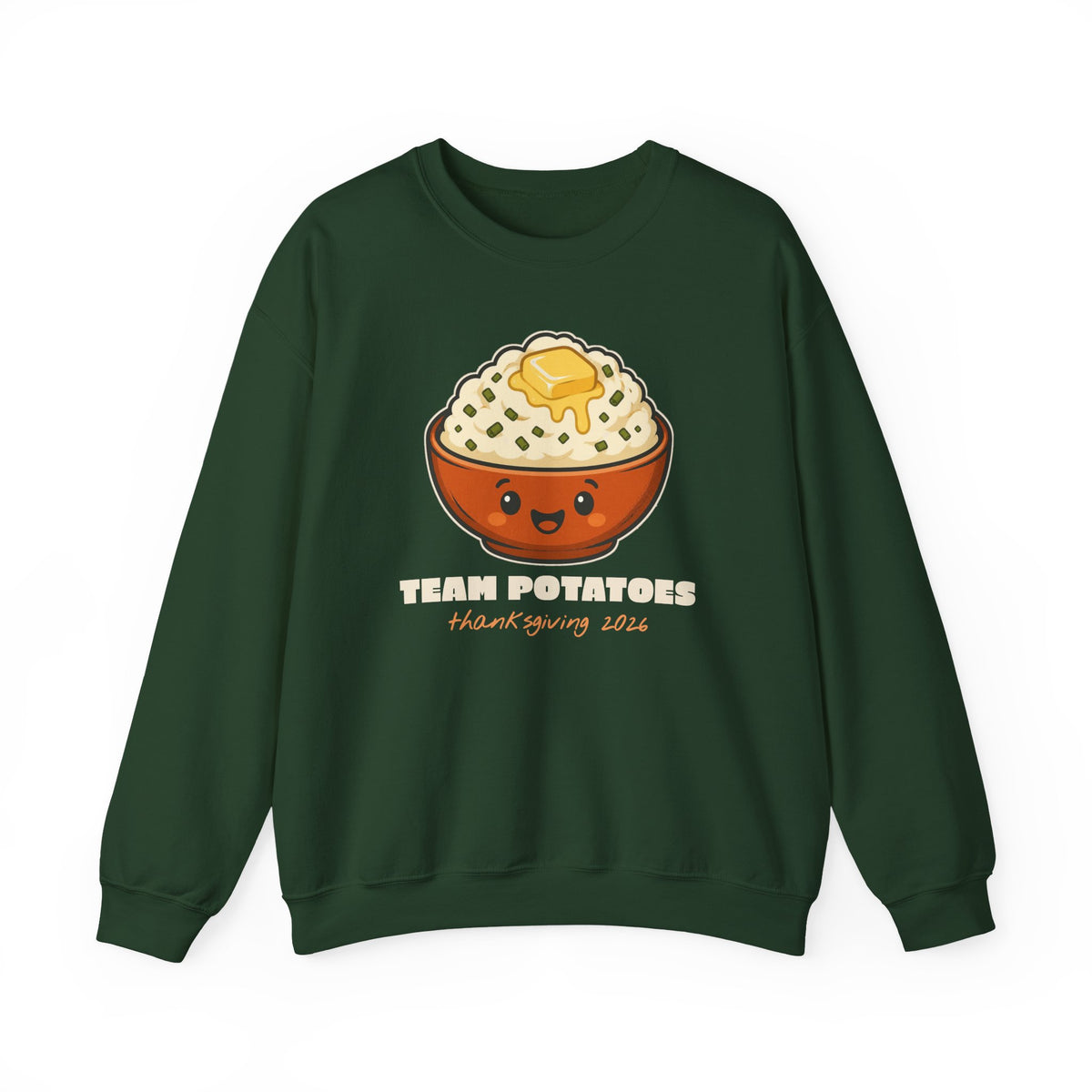 Team Potatoes Thanksgiving Family Matching Sweatshirt, Funny Thanksgiving Shirt