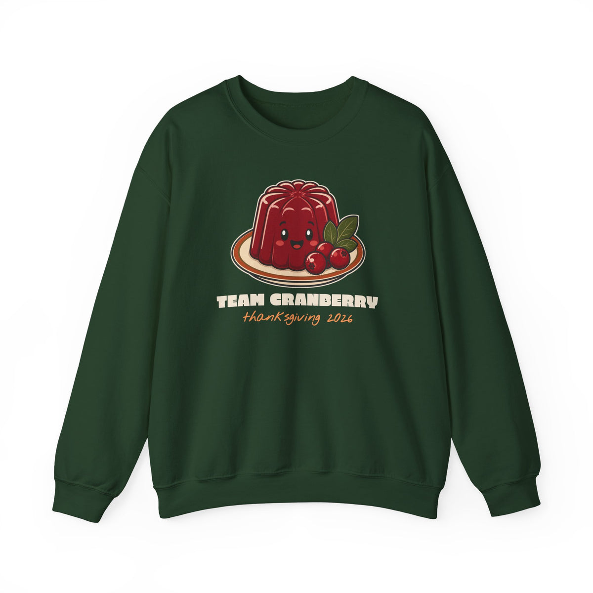 Team Cranberry Thanksgiving Family Matching Sweatshirt, Funny Thanksgiving Shirt