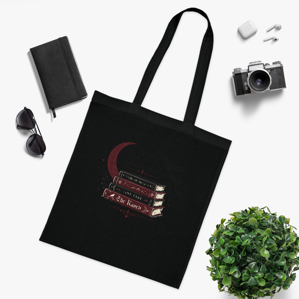 Bookish Spooky Halloween Tote