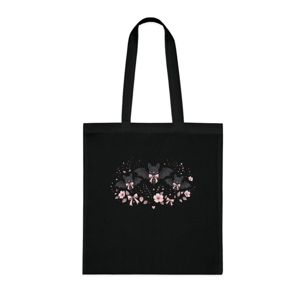 Coquette Bats Halloween Tote