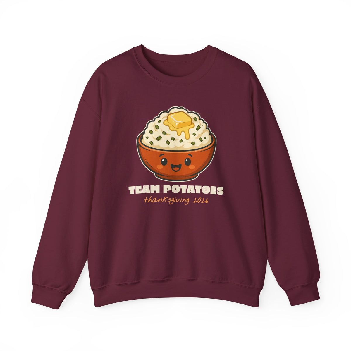 Team Potatoes Thanksgiving Family Matching Sweatshirt, Funny Thanksgiving Shirt