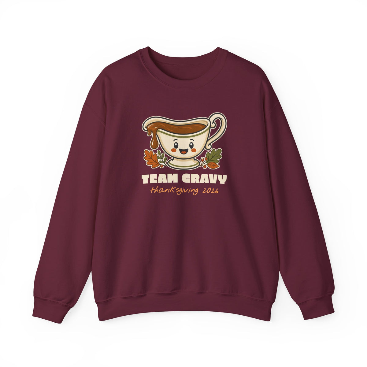 Team Gravy Thanksgiving Family Matching Sweatshirt, Funny Thanksgiving Shirt