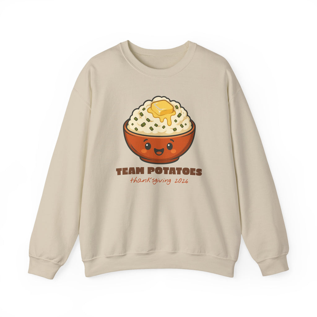 Team Potatoes Thanksgiving Family Matching Sweatshirt, Funny Thanksgiving Shirt