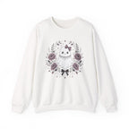 Vintage Ghost Florals Halloween Sweatshirt