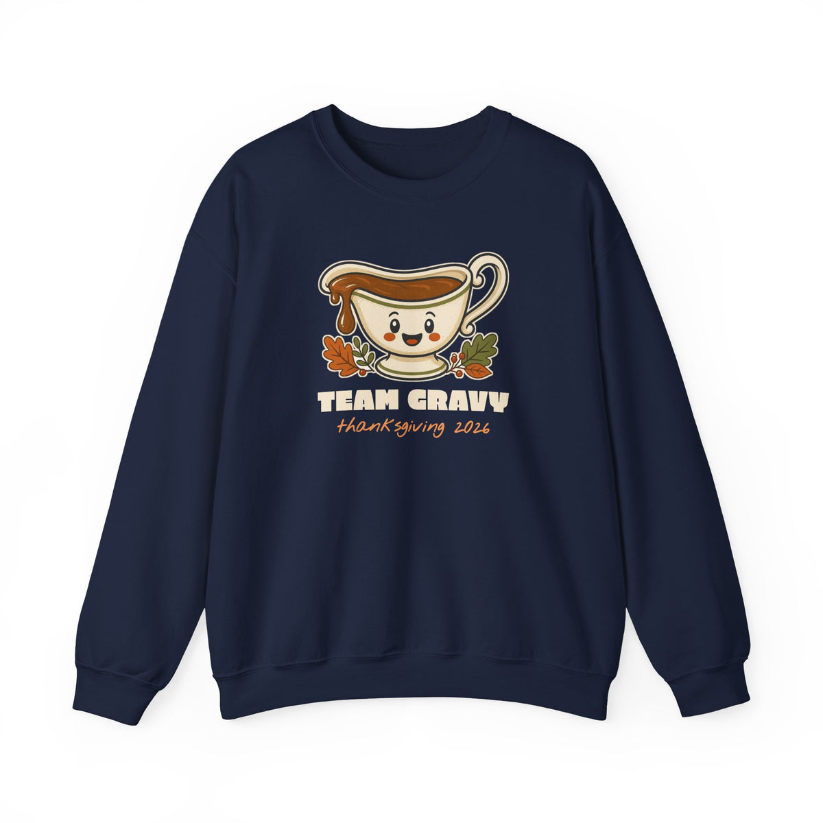 Team Gravy Thanksgiving Family Matching Sweatshirt, Funny Thanksgiving Shirt