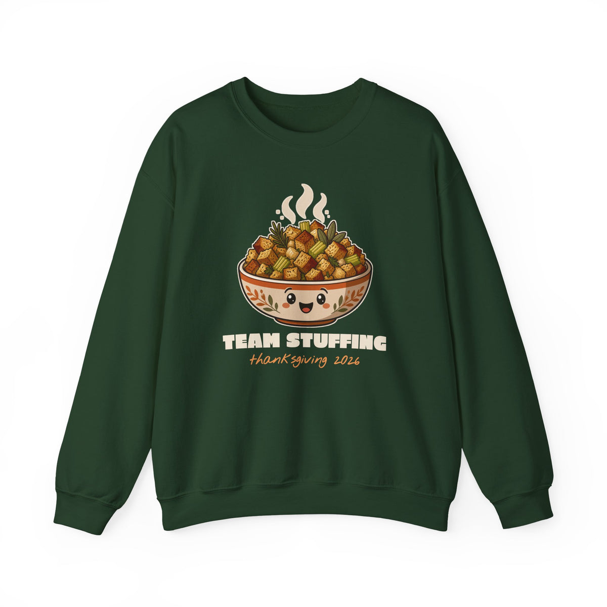 Team Stuffing Thanksgiving Family Matching Sweatshirt, Funny Thanksgiving Shirt