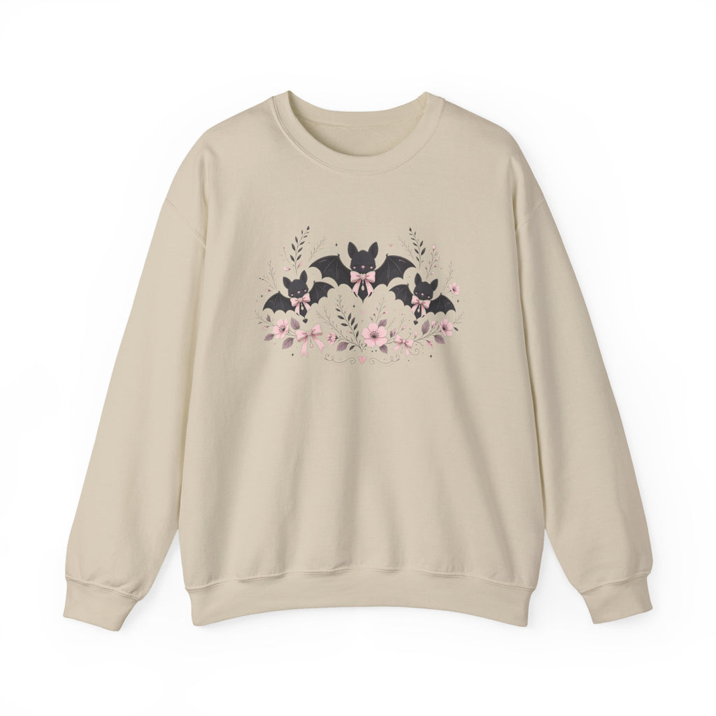 Coquette Bats Halloween Sweatshirt