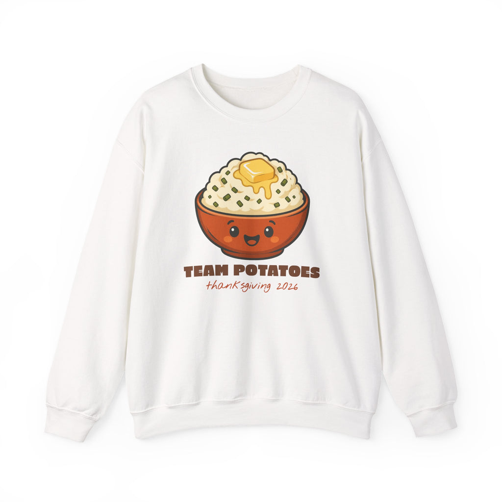 Team Potatoes Thanksgiving Family Matching Sweatshirt, Funny Thanksgiving Shirt