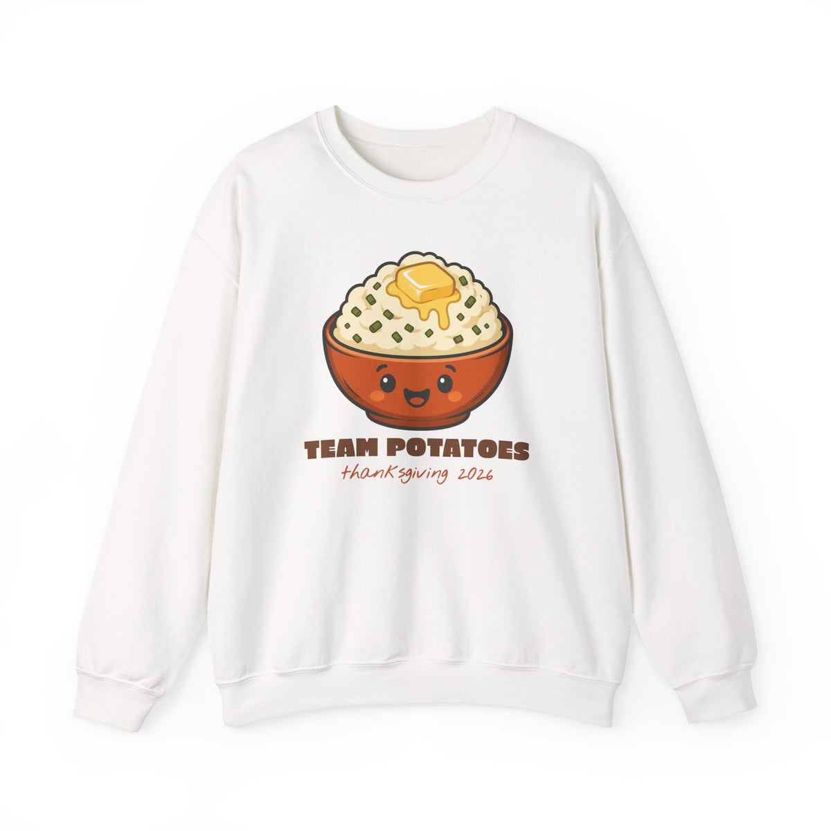 Team Potatoes Thanksgiving Family Matching Sweatshirt, Funny Thanksgiving Shirt
