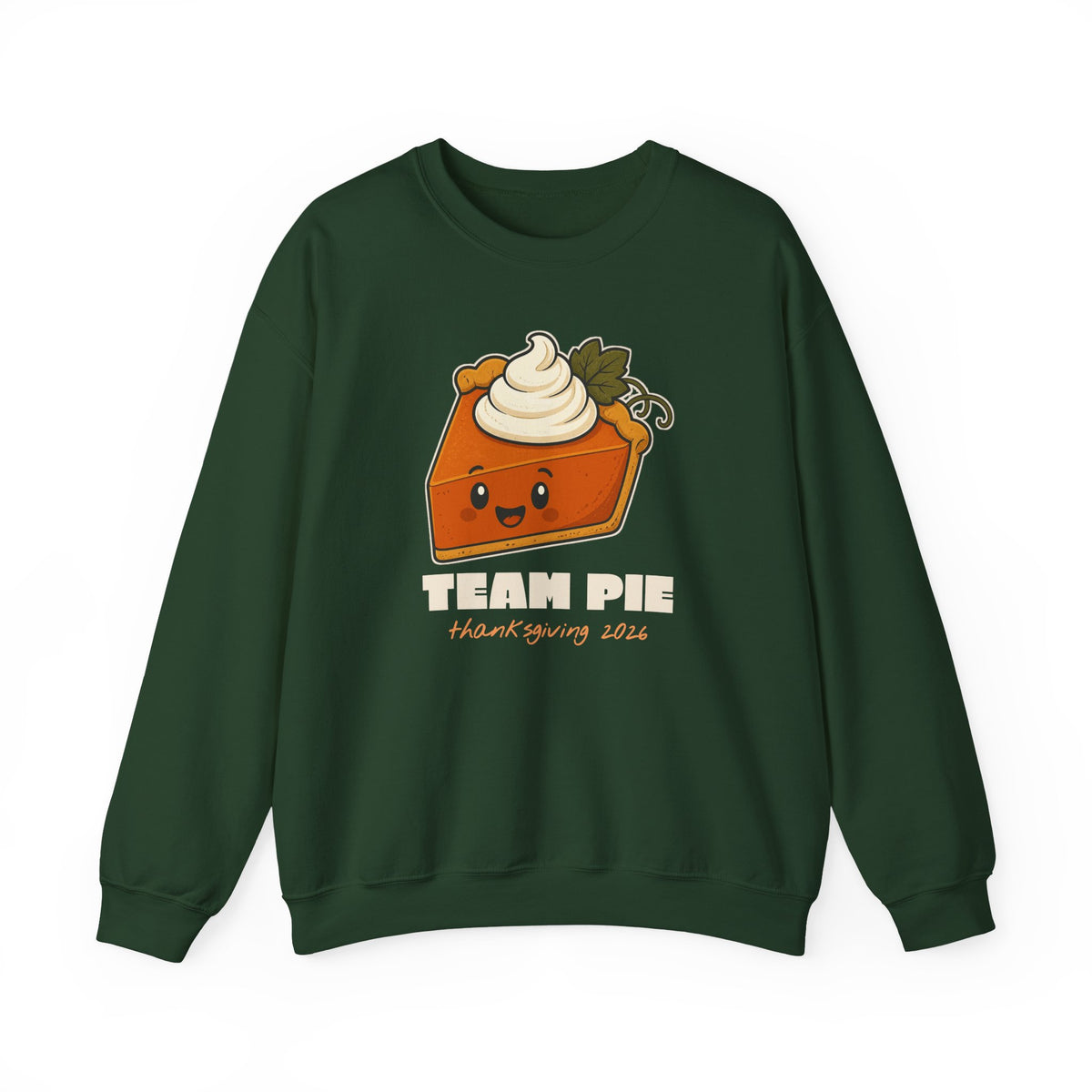Team Pie Thanksgiving Family Matching Sweatshirt, Funny Thanksgiving Shirt
