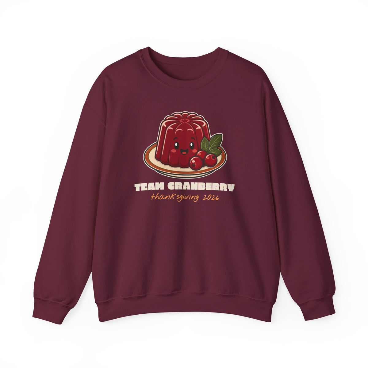 Team Cranberry Thanksgiving Family Matching Sweatshirt, Funny Thanksgiving Shirt