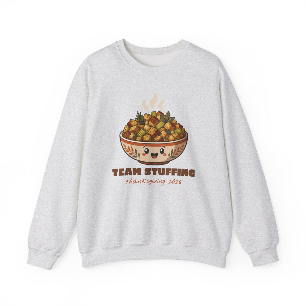 Team Stuffing Thanksgiving Family Matching Sweatshirt, Funny Thanksgiving Shirt