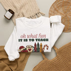 Oh What Fun It Is to Teach Teacher Christmas Sweatshirt, Teacher Christmas Gift