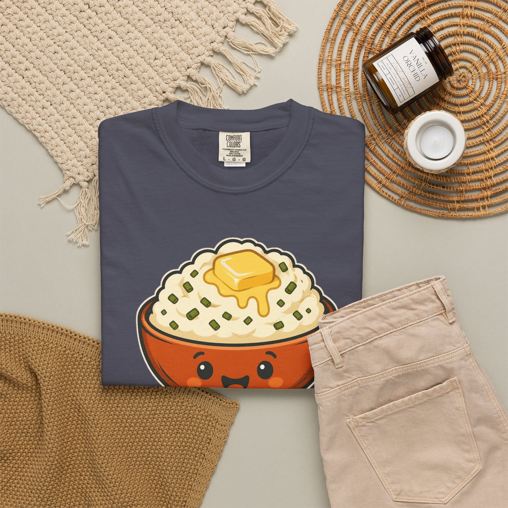 Team Potatoes Thanksgiving Family Matching Comfort Colors Tee, Funny Thanksgiving Shirt