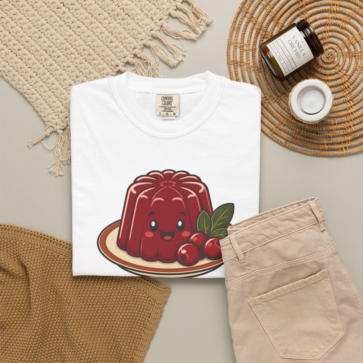 Team Cranberry Thanksgiving Family Matching Comfort Colors Tee, Funny Thanksgiving Shirt