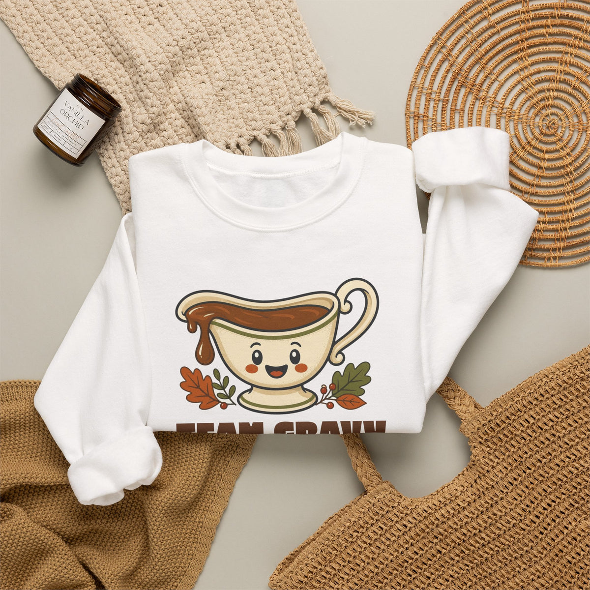 Team Gravy Thanksgiving Family Matching Sweatshirt, Funny Thanksgiving Shirt