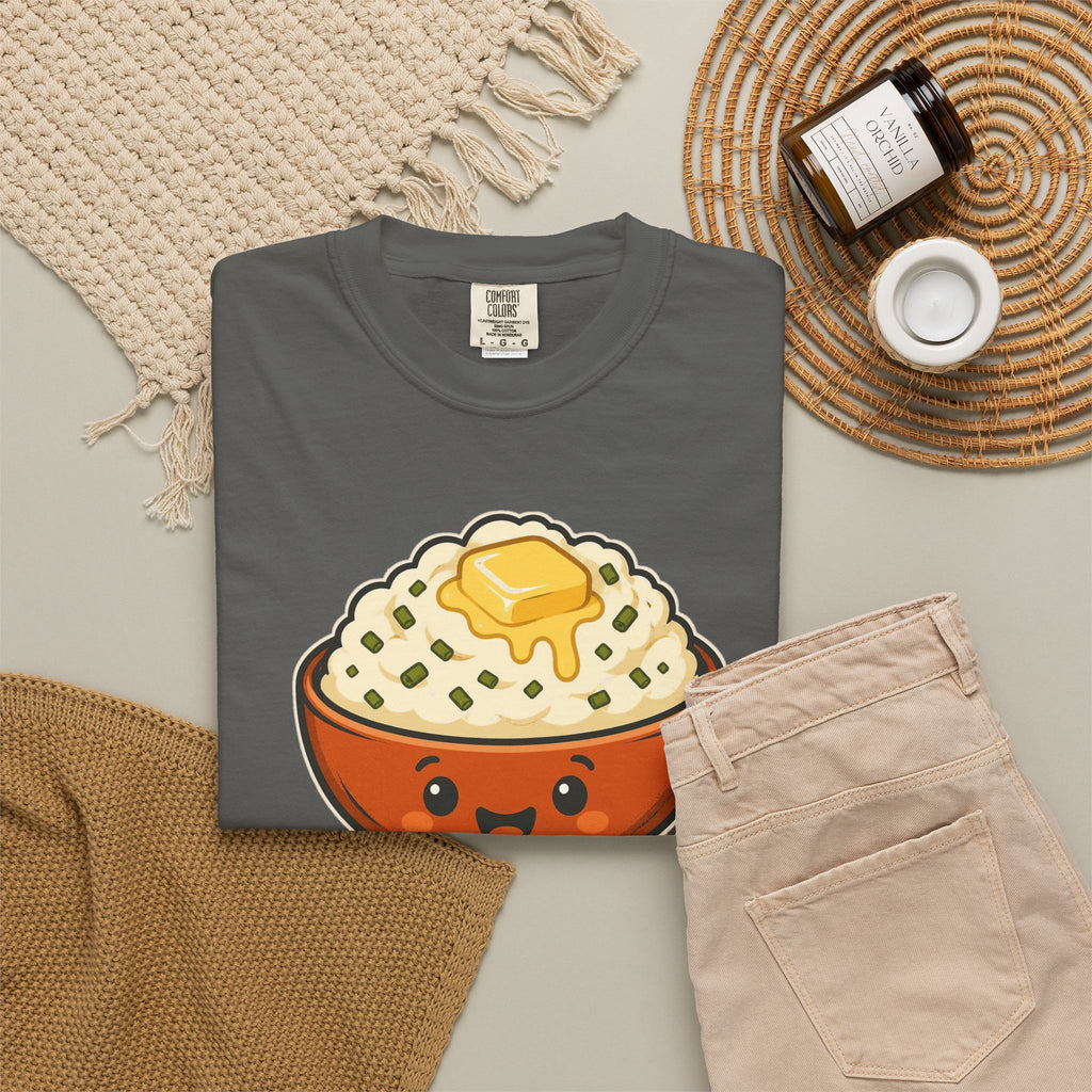 Team Potatoes Thanksgiving Family Matching Comfort Colors Tee, Funny Thanksgiving Shirt