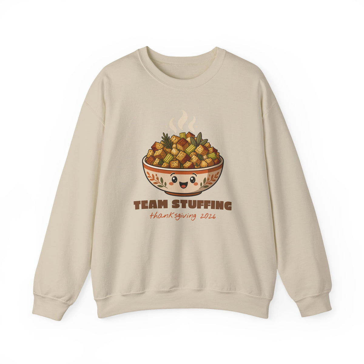 Team Stuffing Thanksgiving Family Matching Sweatshirt, Funny Thanksgiving Shirt