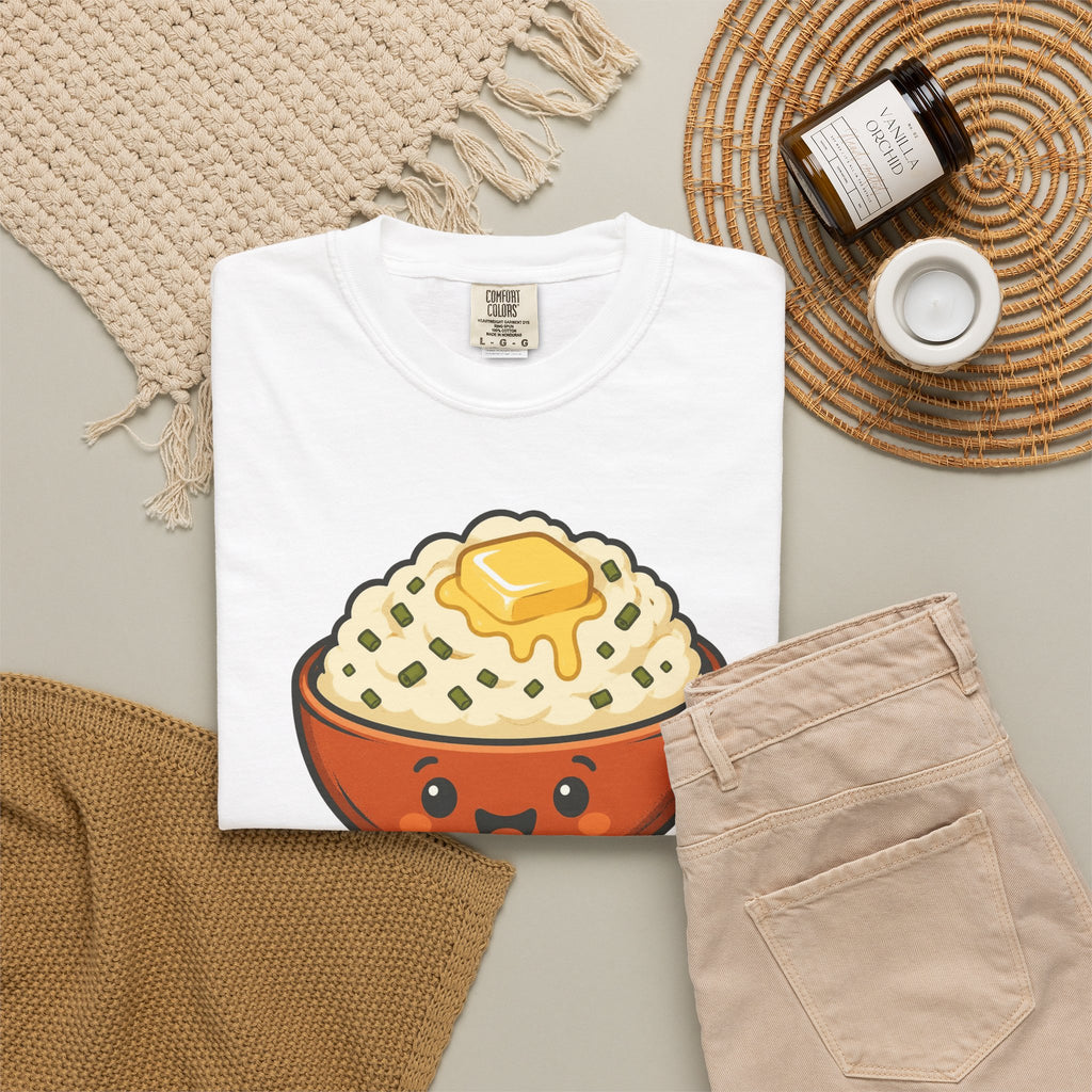 Team Potatoes Thanksgiving Family Matching Comfort Colors Tee, Funny Thanksgiving Shirt