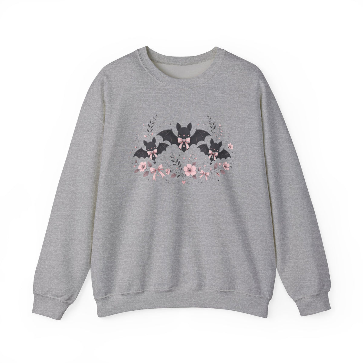 Coquette Bats Halloween Sweatshirt