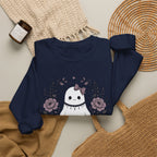 Vintage Ghost Florals Halloween Sweatshirt