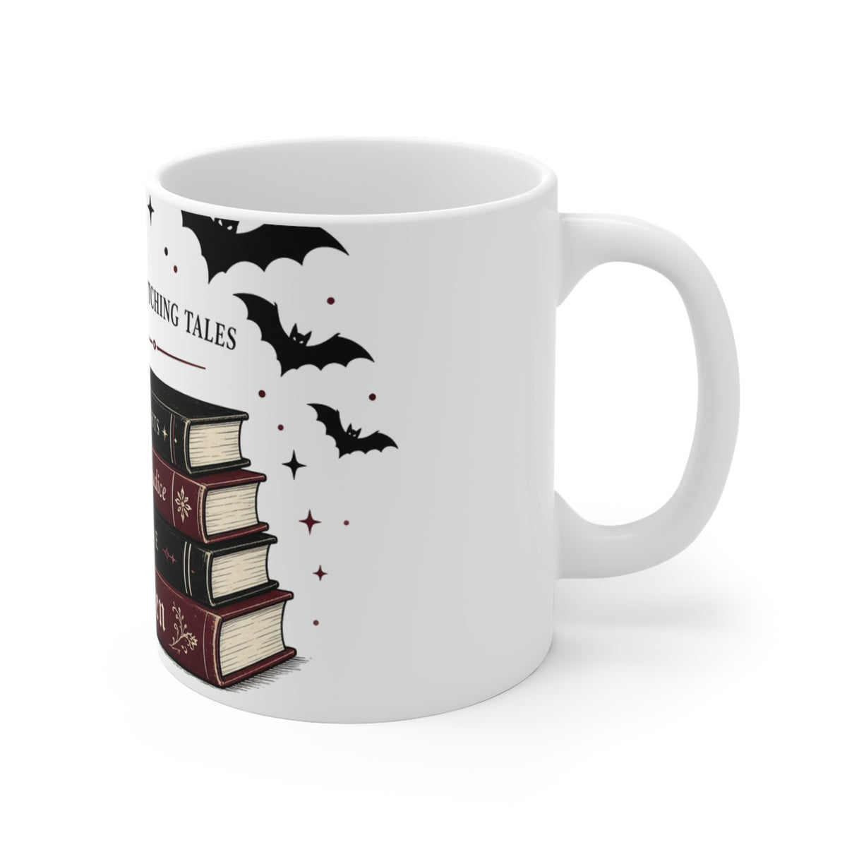 Bookish Spooky Halloween Mug