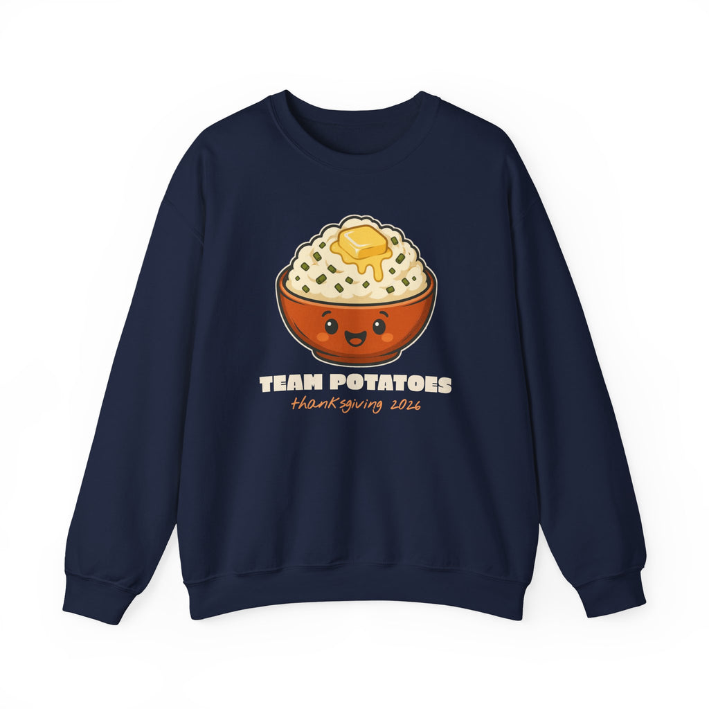 Team Potatoes Thanksgiving Family Matching Sweatshirt, Funny Thanksgiving Shirt