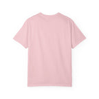 Coquette Bow Christmas Tree Comfort Colors Tee, Pink Christmas Gift for Her