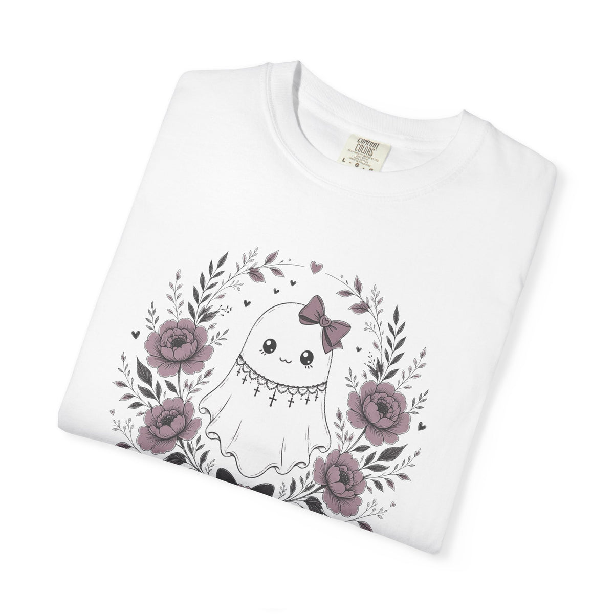 Vintage Ghost Florals Halloween Shirt