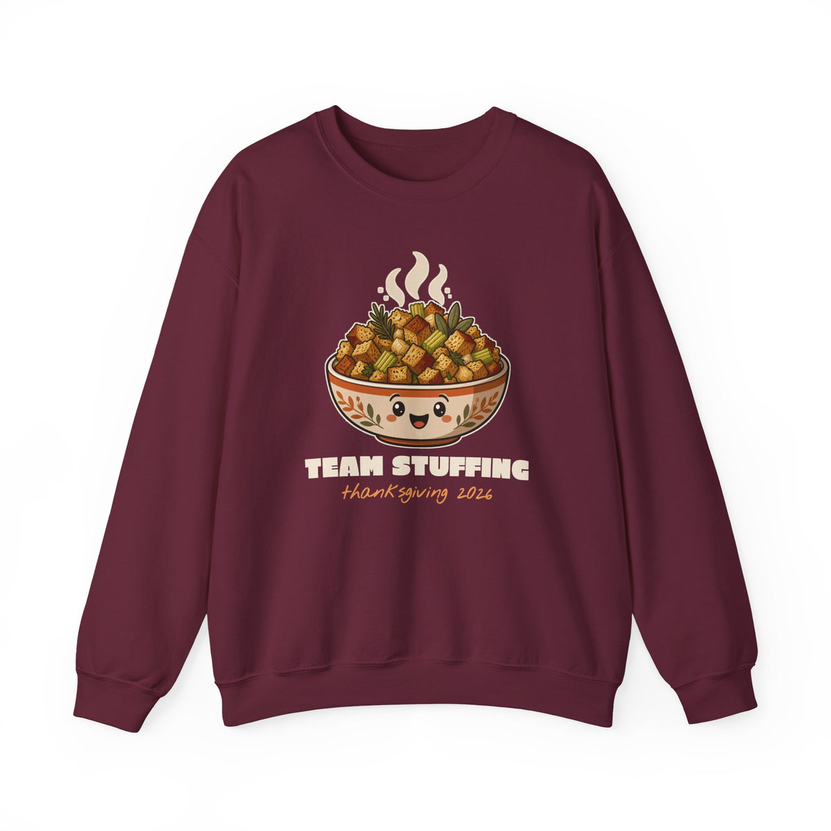 Team Stuffing Thanksgiving Family Matching Sweatshirt, Funny Thanksgiving Shirt