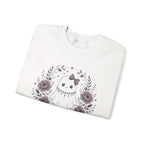 Vintage Ghost Florals Halloween Sweatshirt